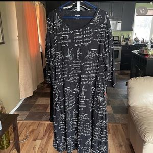 Svaha Math Print Dress